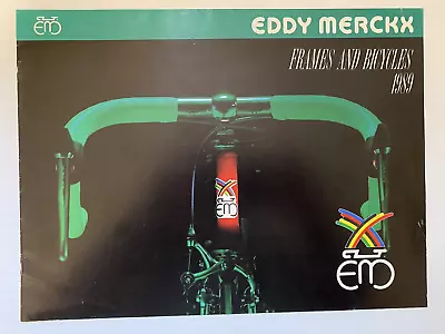 Eddy Merckx Bicycle Catalog (Frames And Bicycles ) 1989 7-Eleven • $40