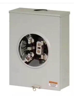 $189 • Buy Eaton Meter Socket 100/125 Amp Horn Bypass  Ringless  5 Jaw Ughtrs101bch