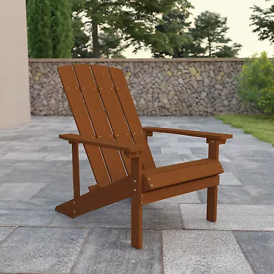 $177.99 • Buy All-Weather Poly Resin Wood Adirondack Chair