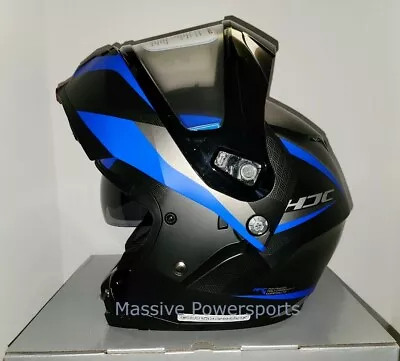 HJC C91 Taly Modular Framed Snowmobile Helmet Blue XS S M L XL 2XL 3XL 4XL 5XL • $139.99