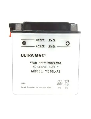 Ultramax YB10L-A2 Battery Kawasaki Z 650 C D2 F • £34.90