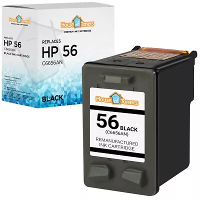 For HP 56 Black Cartridge For Photosmart PSC Printer DeskJet 450 5150 5550 5650 • $10.95