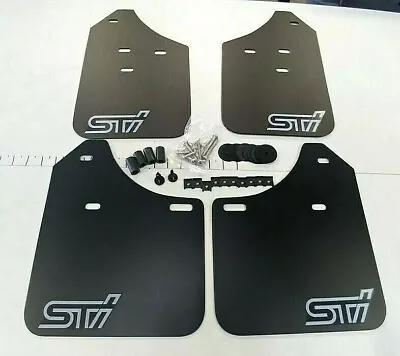 SALE [SR] 02-07 Mud Flaps Set BLACK W/ Hardware Kit & Custom Vinyl A • $43.90