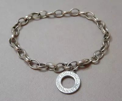 Vintage Sterling Silver Chain Link Bracelet By Thomas Sabo Charm Club    3209 • $49