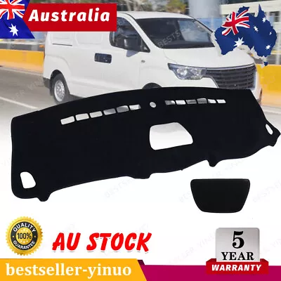 BLACK DASH MAT For For HYUNDAI ILOAD IMAX TQ4 TQ2-V 2/2008-2021 Dashboard Cover  • $27