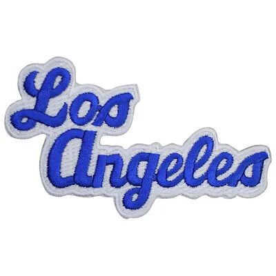 Los Angeles Patch - California White Blue CA Badge 4  (Iron On) • $3.74