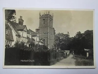 Hartford Church Huntingdon Cambridgeshire Real Photo Vintage Postcard K36 • £3.99