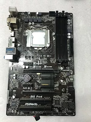 ASRock B85  Pro 4  ATX  LGA1150 DDR3  Motherboard HDMI USB3.0 Windows E Lic #M18 • $93