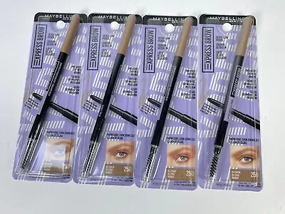 Lot Of 4 Maybelline Xpress Brow Ultra Slim Eyebrow Definer Pencil Blonde 250 • $19.49