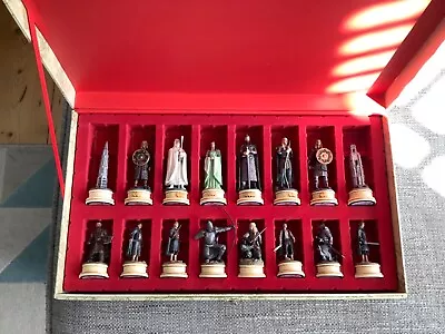 £38 • Buy Lord Of The Rings LOTR Final Battle Complete Figures Chess Set Eaglemoss Boxed