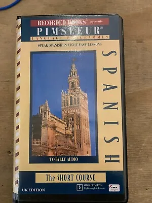Pimsleur. Spanish. The Short Course. Language Learning Pack/Course • £8