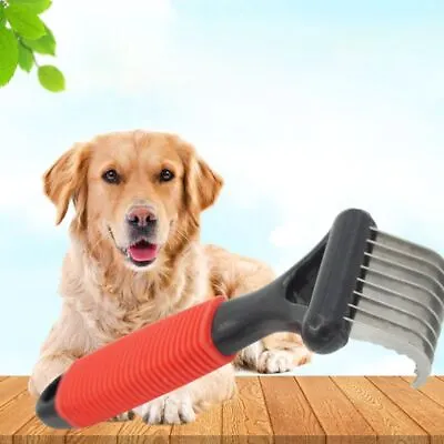 £6.08 • Buy 1Pc Dog Pet Cat Grooming Comb Brush Undercoat Rake Dematting Deshedding Trimmer.