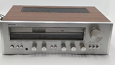 Vintage Hitachi SR-503 AM/FM Stereo Receiver (1977)  Tested made In Japan • $99