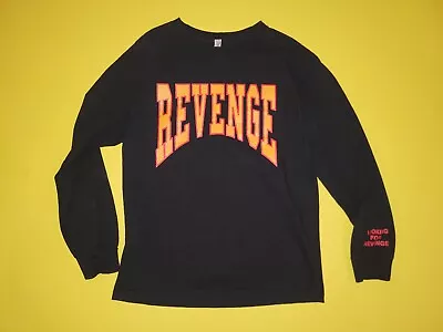 Drake Revenge Summer Sixteen Tour Long Sleeve Tee Black T-Shirt Double Sided  • $49.99