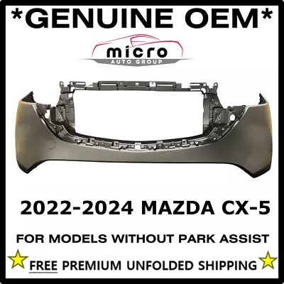 2022-2024 Mazda Cx-5 Front Bumper Oem W/o Sensors Ships Premium Ksd450031abb • $349