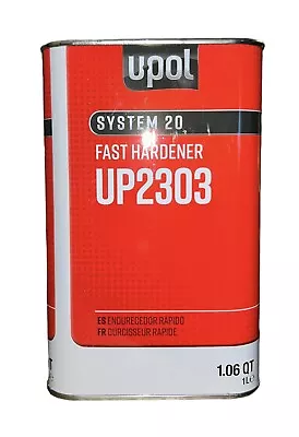 National Rule Hardener Fast Hardener Clear 34oz / 1 Liter / 1.06 QT UPOL UP2303 • $38.98