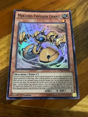 Meklord Emperor Granel LC5D-EN162 1st Edition Super Rare VLP + BONUS • $1.89