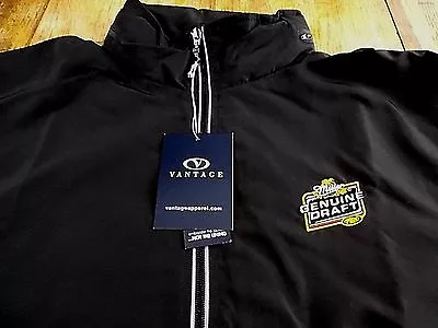 (NWT) Mens (L) MILLER GENUINE DRAFT Embroidered Full Zip Jacket W/ Hood  • $42