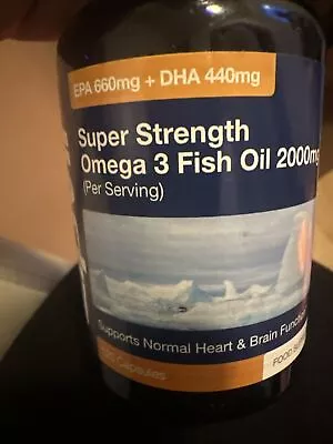 Zipvit Omega 3 Fish Oil 2000mg Softgels - 120 • £8