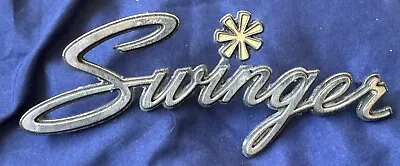 Vintage 1970's Dodge Dart Swinger Car Emblem Ornament Badge 3446102 D • $24.95