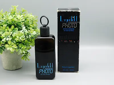 Vintage Lagerfeld Photo After Shave Splash 4.0 Oz New In Distressed Box • $143.98