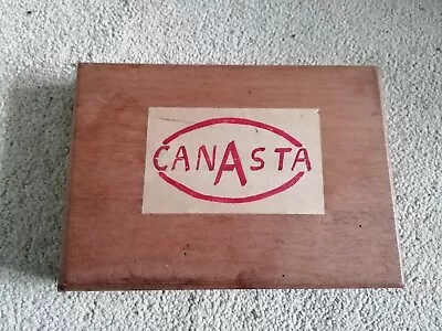 Canasta Set In Wooden Box • £5.99