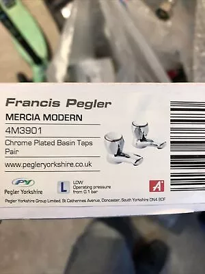 £10 • Buy Mercia Modern Chrome Plated Basin Taps