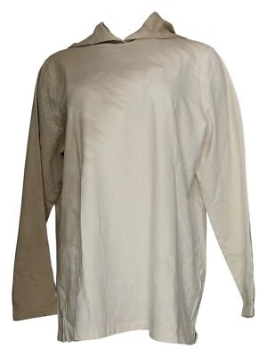 $12.95 • Buy Sport Savvy Women's Sz L Ombre Tie-Dye French Terry Hooded Beige A476756