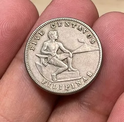 1938 US Philippines 5 Centavos Coin • $9.99