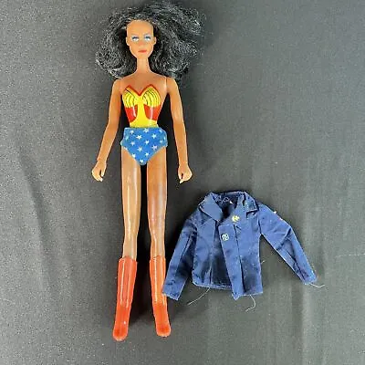 Mego Vintage Wonder Woman Doll 1976 DC Comics Action Figure Lynda Carter 12” • $198