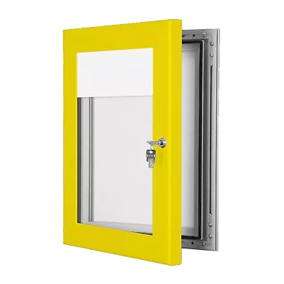 Yellow Menu Light Boxes • £288