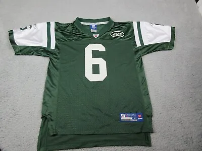 Mark Sanchez New York Jets Jersey Boys Large Green On Field NFL Football • $25.97