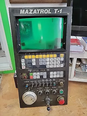 Mitsubishi Mazak Mazatrol CAM T-1 CNC Control Panel W/ 3-Axis Control • $337.50