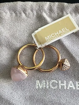 New Michael Kors Size 7 Double Ring • $74