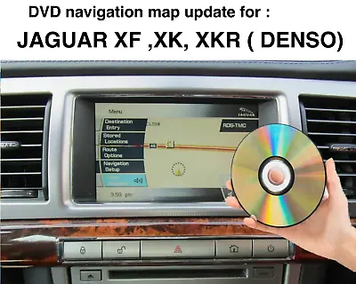 Jaguar XF XK XKR DVD Gps Map Sat Nav Navigation Update Whole Europe Choose DVD • £19.90