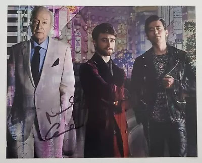 Michael Caine Signed Now You See Me 2 8x10 Photo Batman Begins Actor LEGEND RAD • $79.99