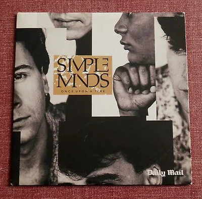 SIMPLE MINDS - ONCE UPON A TIME (2008 PROMO CD ALBUM) Daily Mail * NEAR MINT • £5