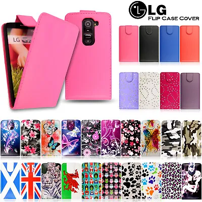 Case For LG Optimus L5 L7 G5 G2 Flip Leather Luxury Wallet Stand Phone Cover • £2.99