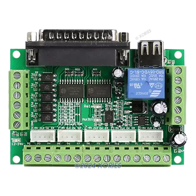 Cnc Router 5 Axis Breakout Board For Microstep Controller & 0-10V Analog Output • $34.19