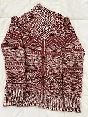 Cable Knit Men’s Cardigan Shaw Neck • $95