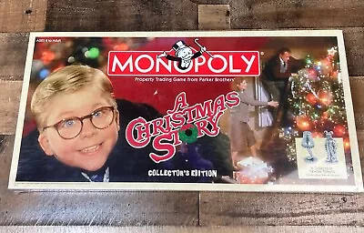 Monopoly A Christmas Story Board Game Collectors Edition Hasbro 2007 -New Sealed • $49.99