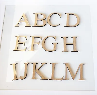 Times New Roman Wooden Letters Custom Cut Letters Names Words Price Per Letter • $1.50