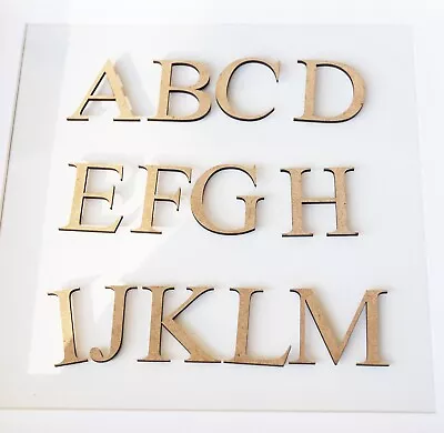 Times New Roman Wooden Letters Custom Cut Letters Names Words Price Per Letter • $1.50