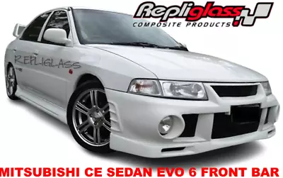 FRONT BUMPER BAR SPOILER Compatible For MITSUBISHI LANCER CE SEDAN EVO 6 • $600