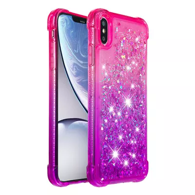 $14.89 • Buy For OPPO A54 A74 5G A57 A93 5G Shockproof Glitter Quicksand Soft TPU Case Cover