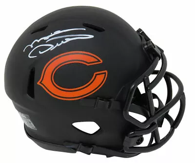 Mike Ditka Signed Chicago Bears Eclipse Matte Riddell Speed Mini Helmet - SS COA • $189.24