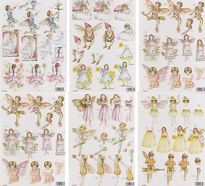 Craft UK A4 Die Cut Decoupage - Fairy Fairies & Elf Elves • £1.10