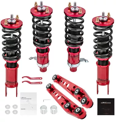 Coilovers & Rear Control Arms For Honda Civic 92-95 EG EJ EH 94-01 Integra DC DB • $245