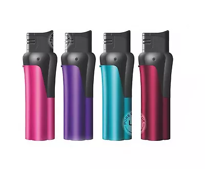 £4.99 • Buy Zenga ZL-7 Slim Jet Windproof Turbo Blue Flame Metallic Lighter By Pure Trader