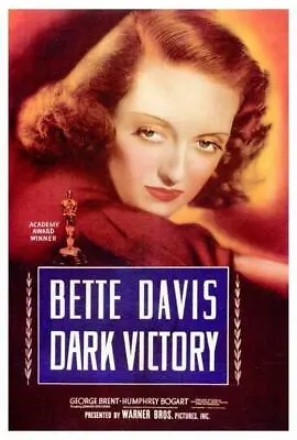 Dark Victory Movie POSTER 27 X 40 Bette Davis George Brent Humphrey Bogart A • $24.95